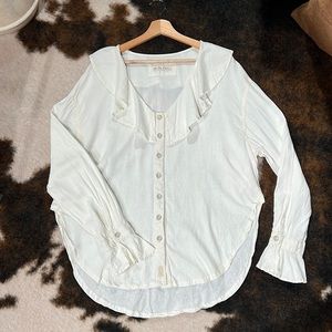 Free People Amber Ruffle Top
